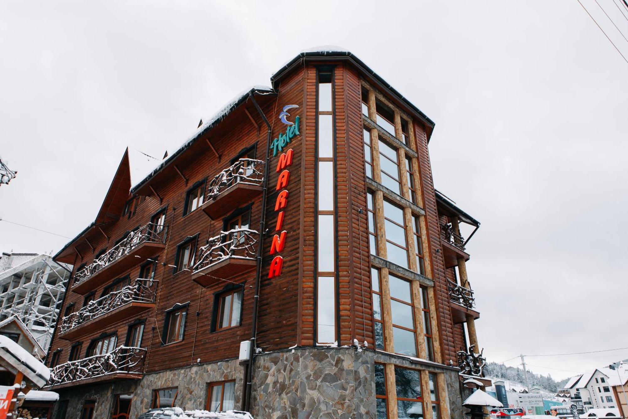Марина Hotel Bukovel Eksteriør billede