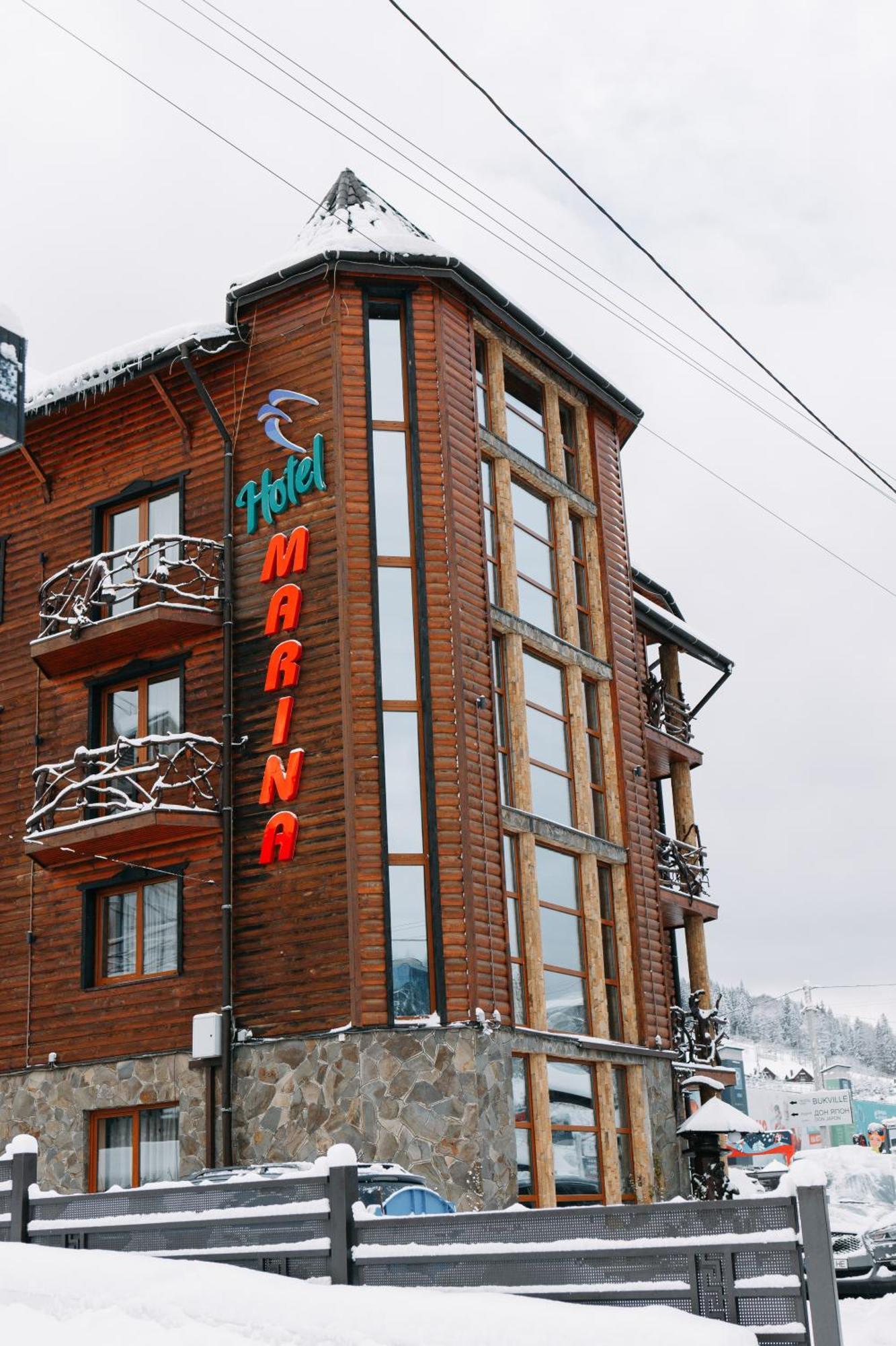 Марина Hotel Bukovel Eksteriør billede