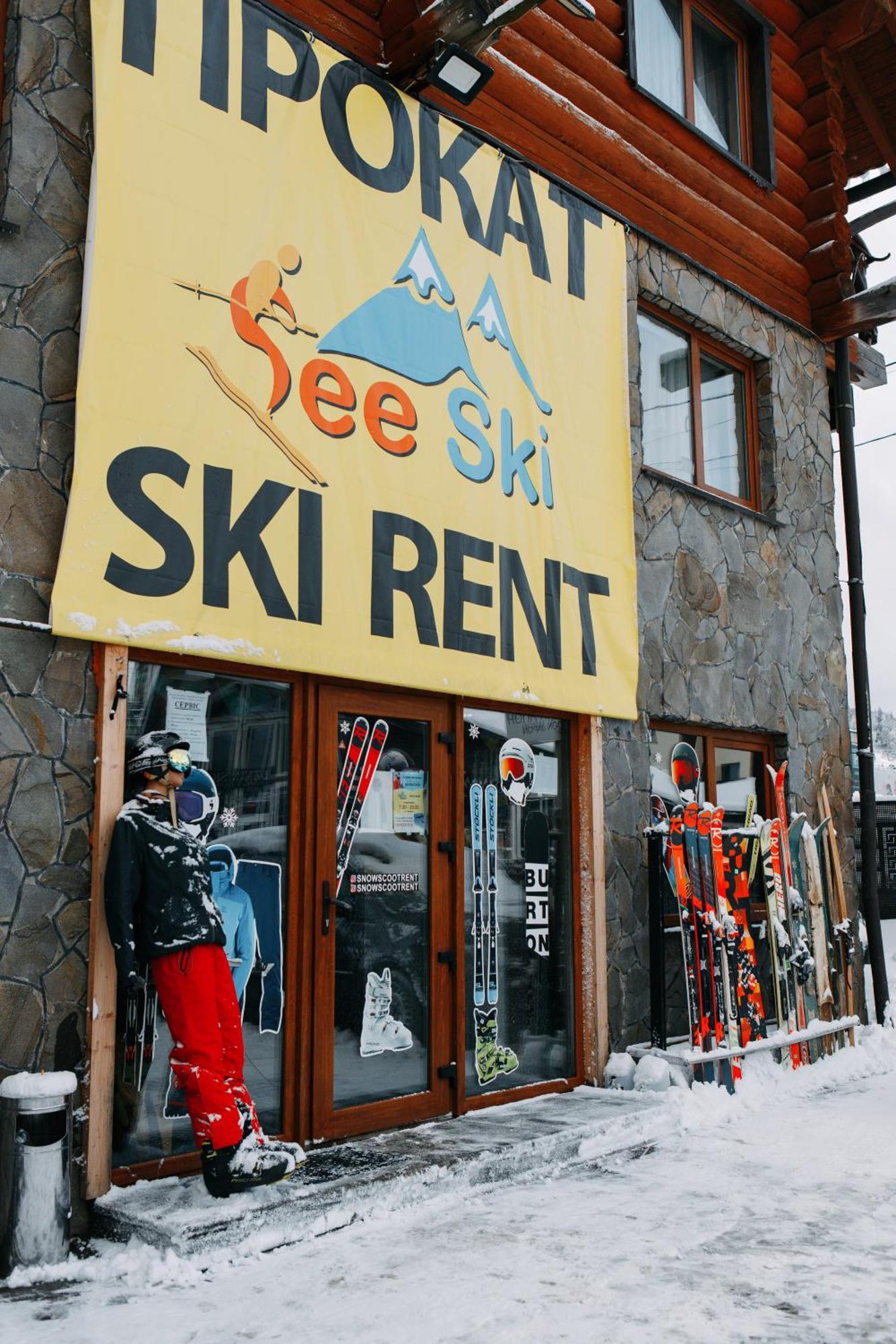 Марина Hotel Bukovel Eksteriør billede