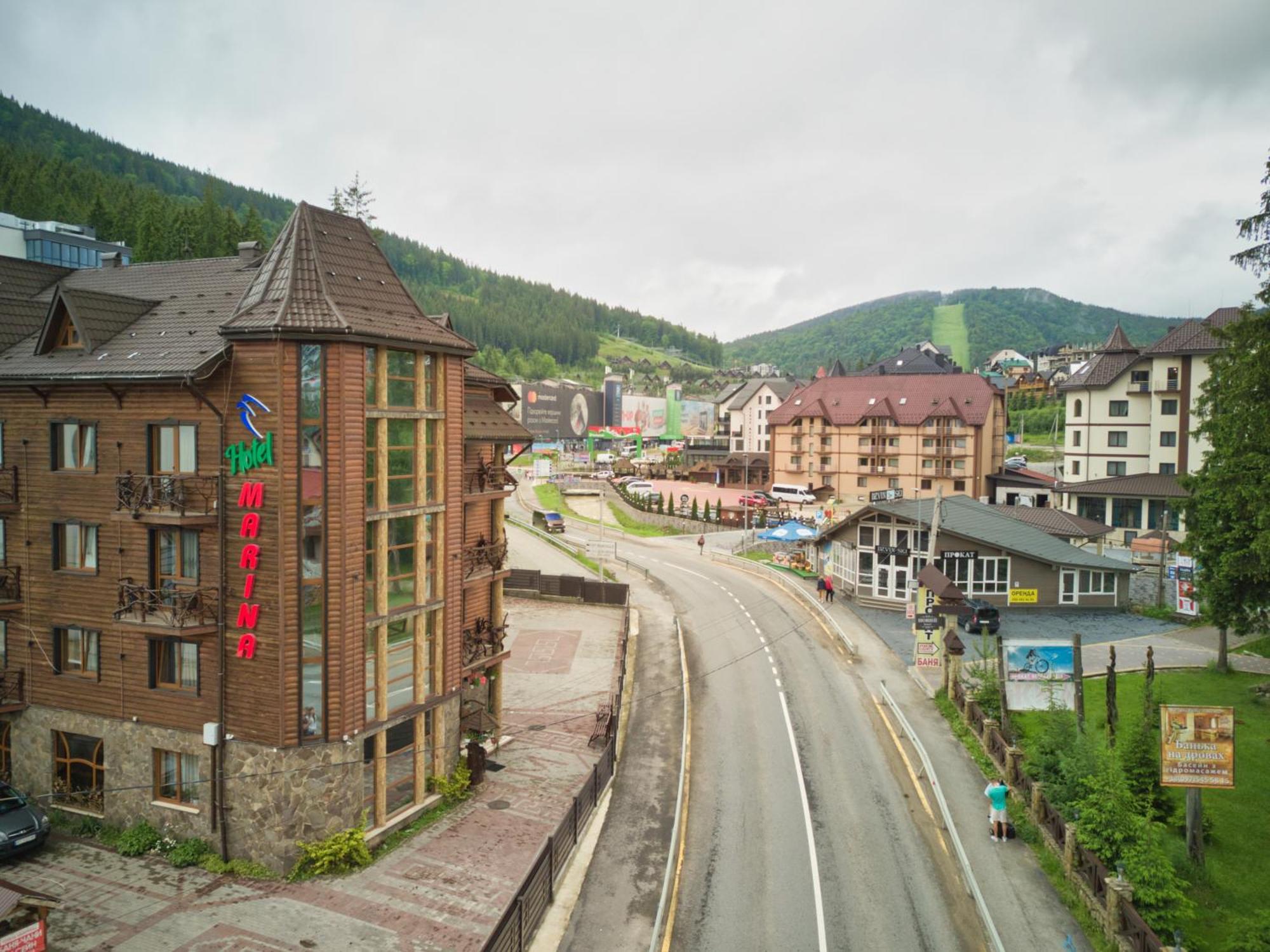 Марина Hotel Bukovel Eksteriør billede